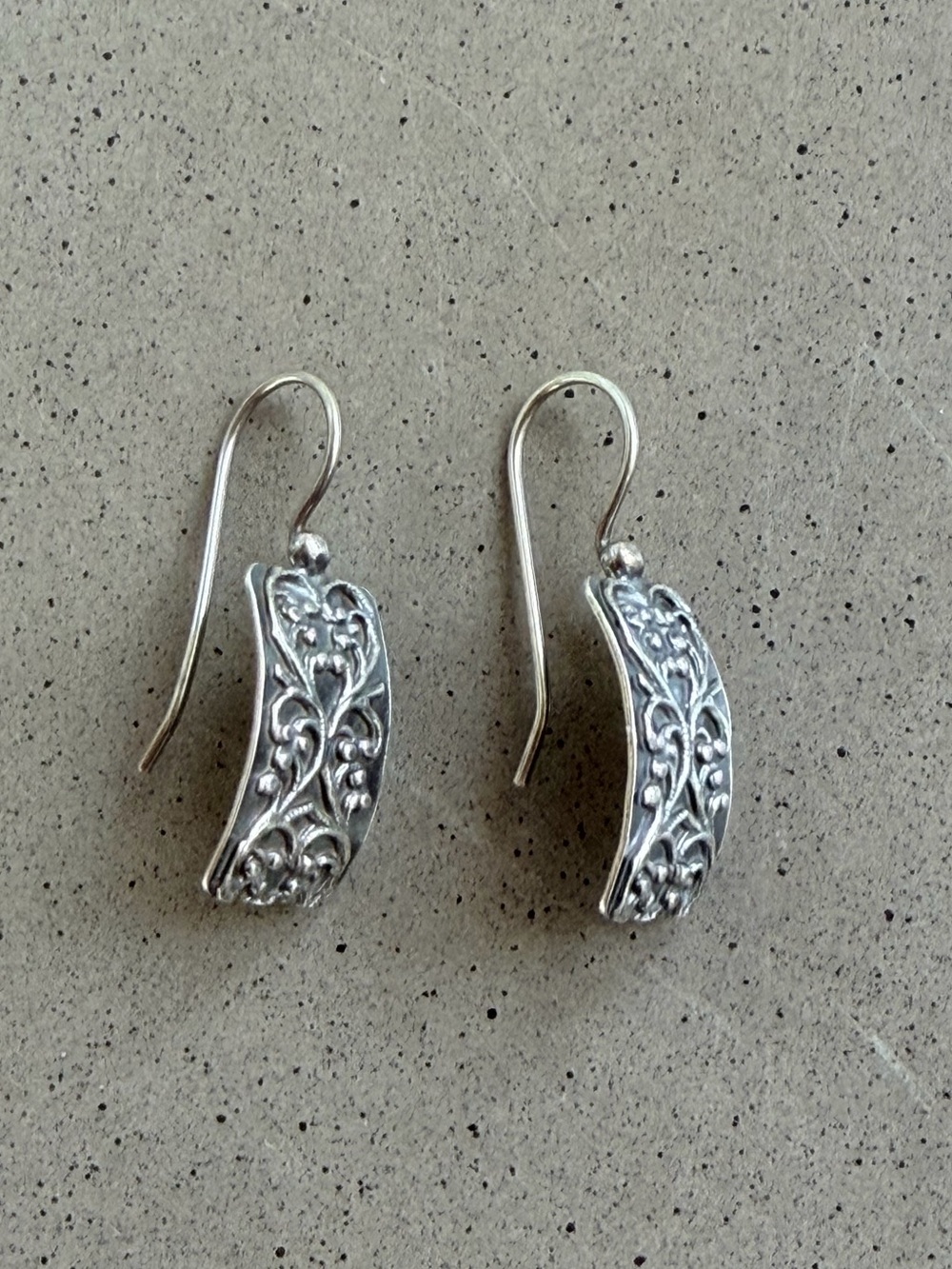 Silpada Elegant Sterling Filigree Drop Earrings